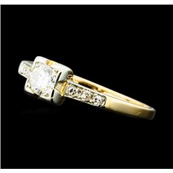 0.50 ctw Diamond Ring - 14KT Yellow Gold