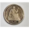 Image 1 : 1863-S SEATED HALF DIME, VG