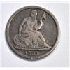Image 1 : 1837 SEATED HALF DIME, FINE