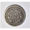 Image 2 : 1837 SEATED HALF DIME, FINE