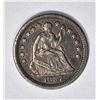 Image 1 : 1857-O SEATED HALF DIME, XF/AU
