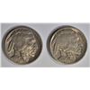 Image 1 : 1916 & 17 AU BUFFALO NICKELS