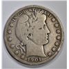 Image 1 : 1901-S BARBER HALF DOLLAR, VG