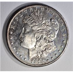 1878-S MORGAN DOLLAR, CH BU