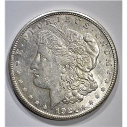 1921-S MORGAN DOLLAR, CH BU