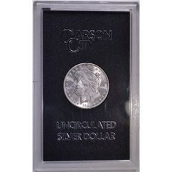 1884-CC GSA MORGAN DOLLAR CH BU ORIG BOX/COA