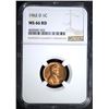 Image 1 : 1962-D LINCOLN CENT NGC MS66 RD