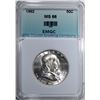 Image 1 : 1962 FRANKLIN HALF DOLLAR EMGC