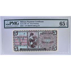 SERIES 661 $5 MILITARY PAYMENT CERTIFICATE