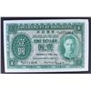 Image 1 : 1949 $1 HONG KONG #T/3 071464  CU