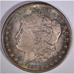 1878-S MORGAN DOLLAR  GEM BU COLOR
