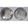 Image 1 : 1880-S  & 1899-O CH BU MORGAN DOLLARS