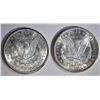 Image 2 : 1879-S & 1884-O CH BU MORGAN DOLLARS