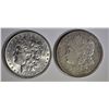 Image 1 : 1902 & 21-S AU/BU MORGAN DOLLARS