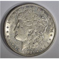 1921-S MORGAN DOLLAR, CH BU