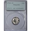 Image 1 : 1941-D MERCURY DIME, PCGS MS-66 FB OGH