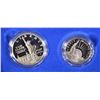 Image 2 : PAIR OF 1986 STATUE OR LIBERTY COMMEMORATIVE SETS