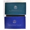 Image 2 : PAIR OF COMMEMORATIVE SETS: