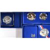 Image 1 : 3 - SILVER COMMEM SETS; 1987 CONSTITUTION