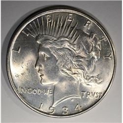 1934-D PEACE DOLLAR CH BU