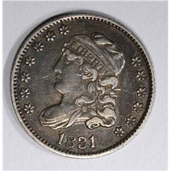 1831 CAPPED BUST HALF DIME  XF+