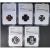 Image 1 : 1961 COMPLETE PROOF SET ALL NGC PF67