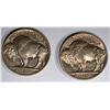 Image 2 : 1916 & 1917 BUFFALO NICKELS, CH BU
