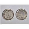 Image 2 : 1862 & 1872-S SEATED HALF DIMES, XF