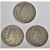 Image 1 : 1901, 02 & 04 XF LIBERTY NICKELS