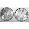 Image 2 : 1888 & 1890 MORGAN DOLLARS CH BU