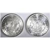 Image 2 : 1885-O & 1887 CH BU MORGAN DOLLARS