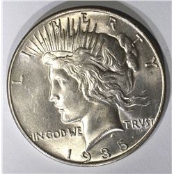1935 PEACE DOLLAR, CH BU
