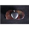 Image 2 : Titanium Pendant in a Heart Shape