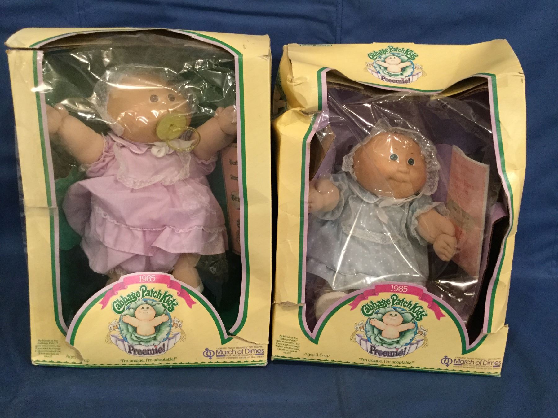1985 cabbage patch preemie march of dimes