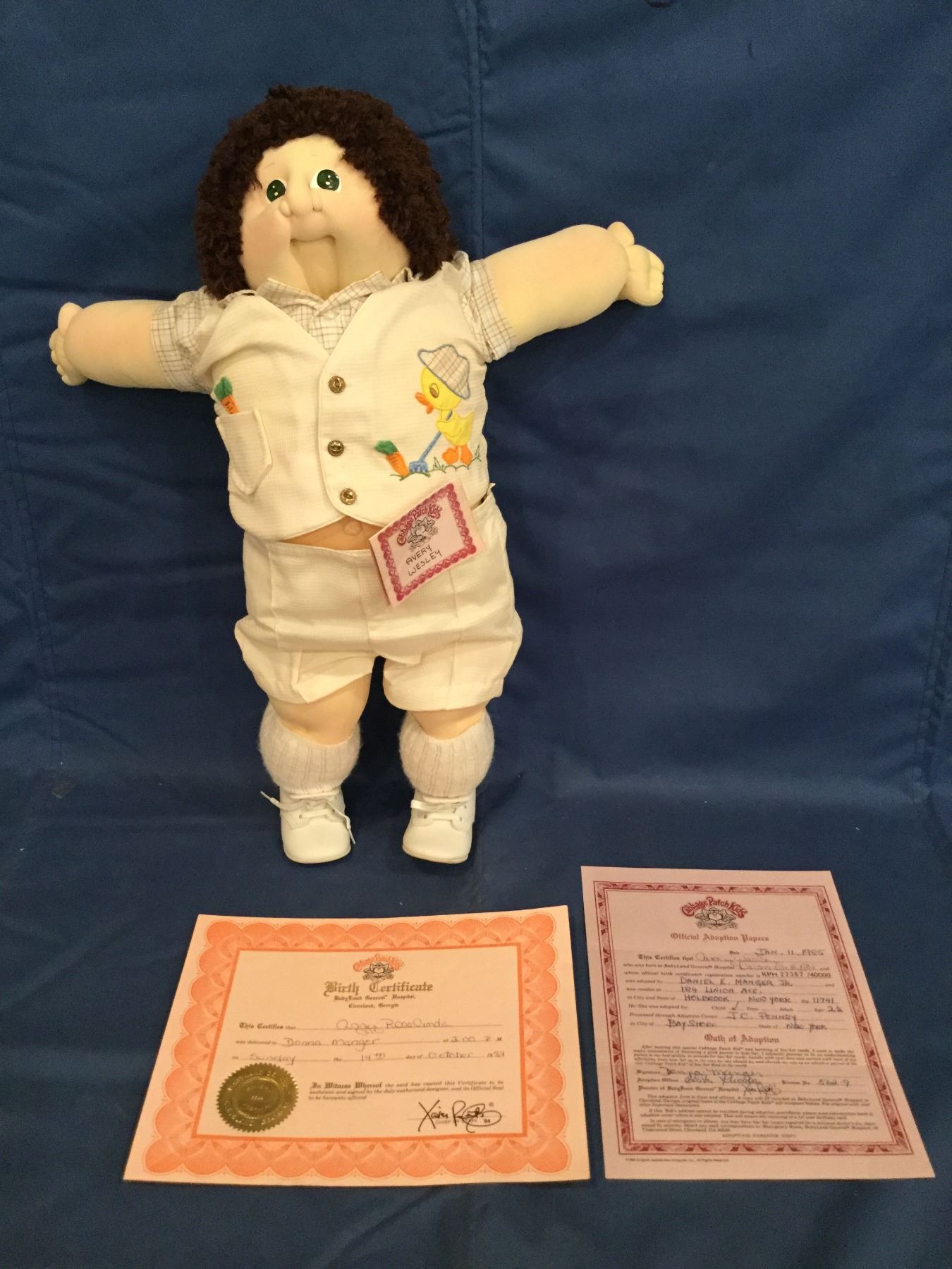 cabbage patch soft sculpture