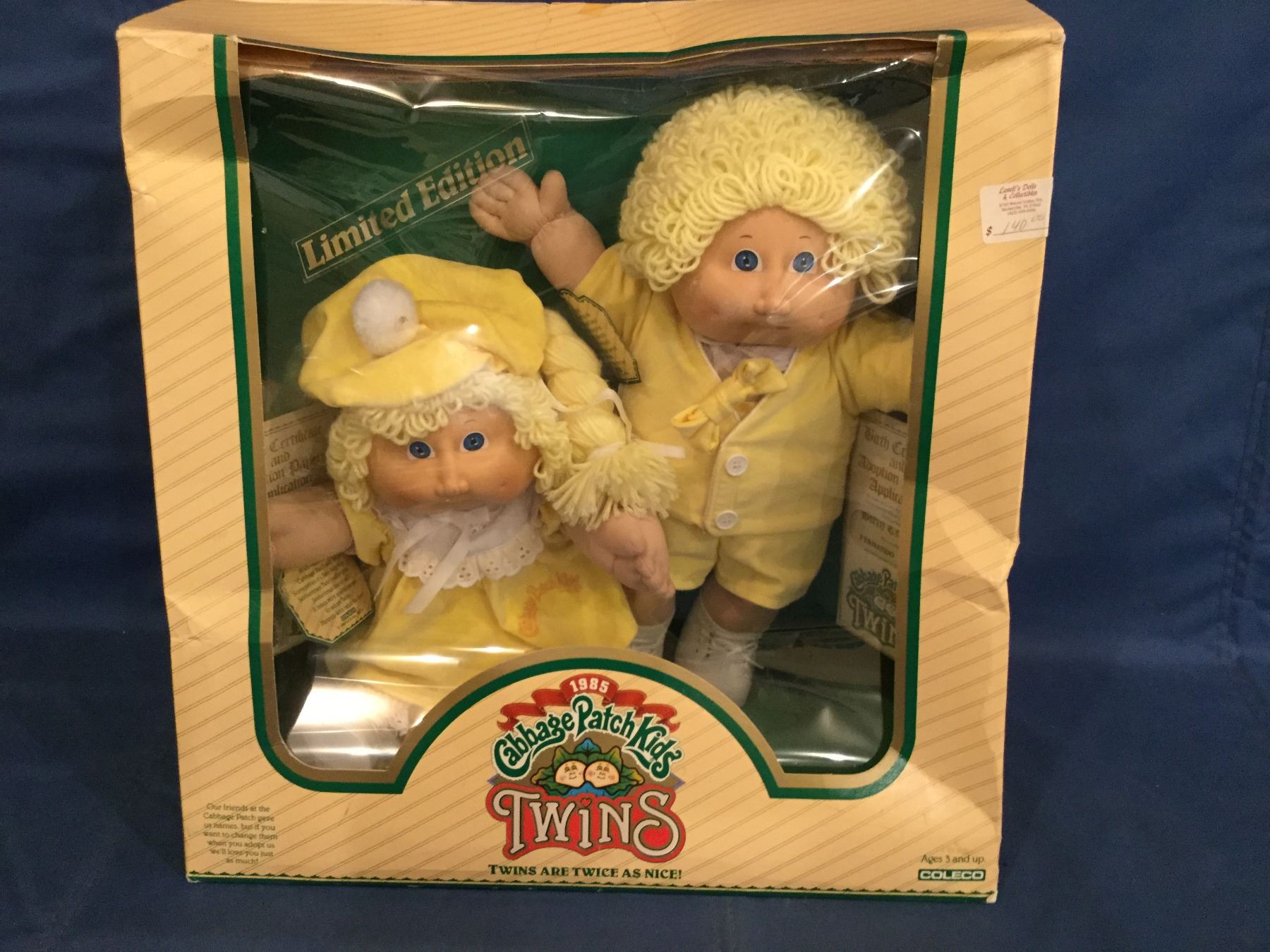 twin cabbage patch dolls