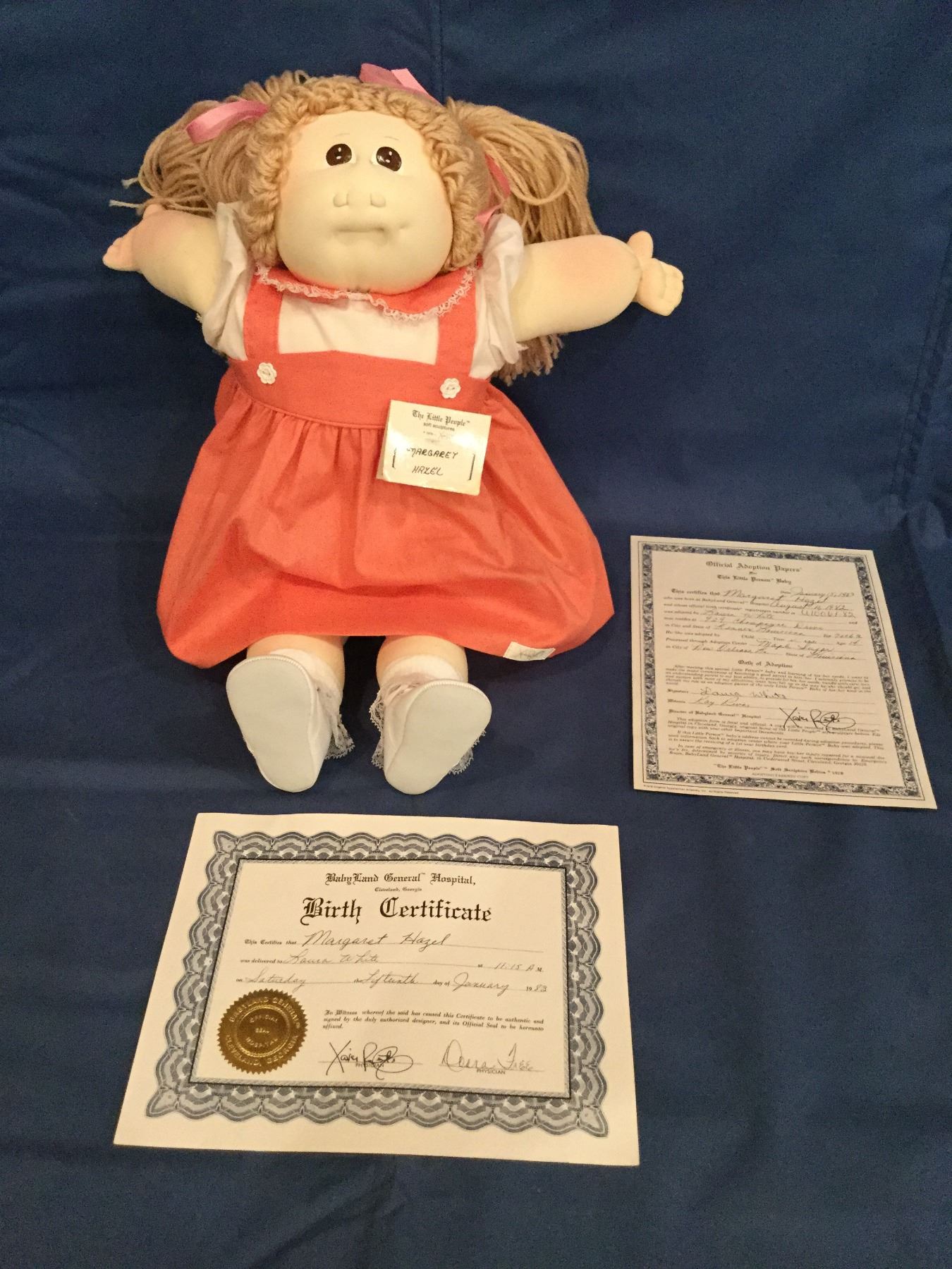 cabbage patch soft sculpture