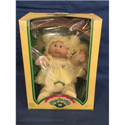 1984 Cabbage Patch Kids  Box with doll with certificate Edie Adria