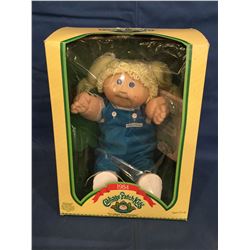 1984 Cabbage Patch Kids  Box with doll with certificate  Olive Kirstin