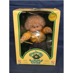 Cabbage Patch Kids box "I Bamboli del Campo Incantato" box with Doll and Certificate  Rare  Fuzzy Ha