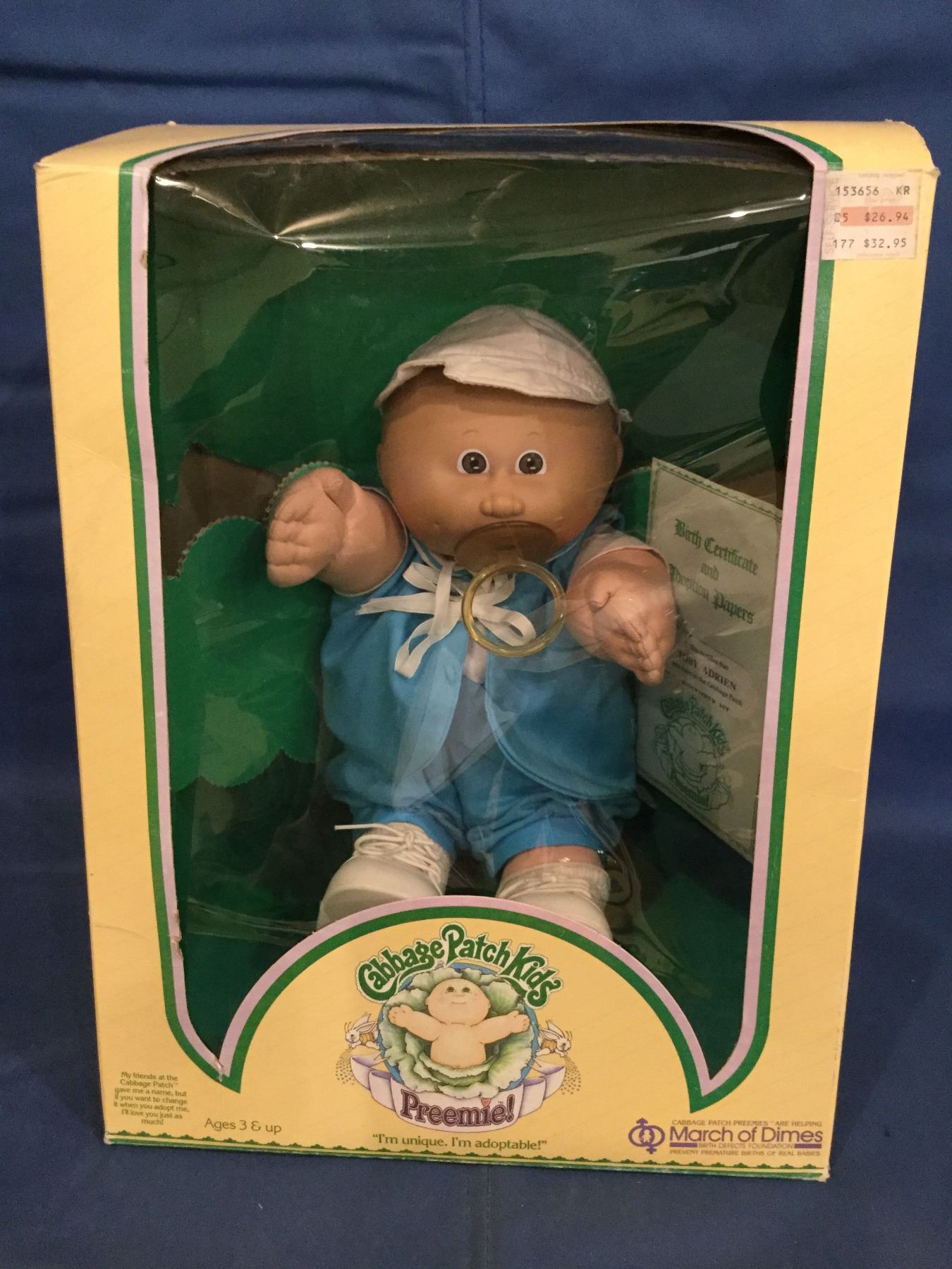preemie cabbage patch doll