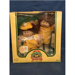 Cabbage Patch Kids Limited Edition Twins box  with dolls and certificates "Bobbie Jules & Diandra Ti