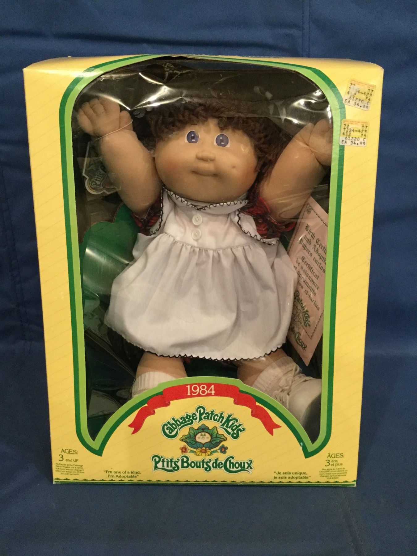 1984 cabbage patch doll in original box