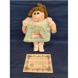 Cabbage Patch Kids  Little People Pals  Tagged and signed by Xavier Roberts