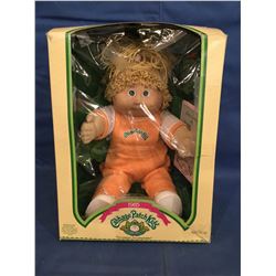Cabbage Patch Kids box with doll and a certificateZara Lana in a 1985 box.