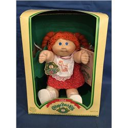 1984 Cabbage Patch Kids  Box with doll with certificate Bernadina Oona