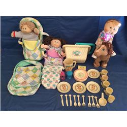Large Lot of Cabbage Patch Kids Items 70 + Pieces  Some in Original Packages