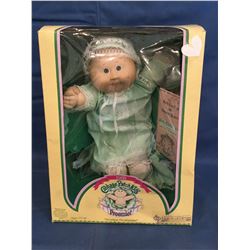 Cabbage Patch Kids doll  with a Certificate Juliann Sharleen and in March of Dimes Preemie Box
