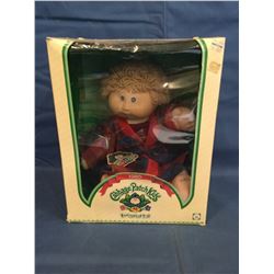 Cabbage Patch Kids doll in Tsukuda box  in Japanese writing  with name