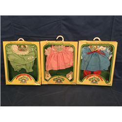 Cabbag Patch Kids lot of 3 new Clothes in original packaging